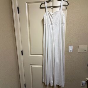 ❤️Express Wide-Leg Linen Blend Jumpsuit